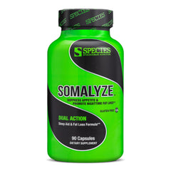 Species Nutrition Somalyze bottle front view for nighttime appetite support.