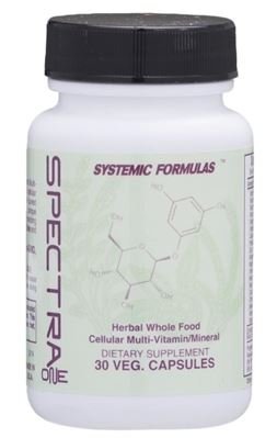 Spectra One bottle image showing organic vitamins for daily energy support