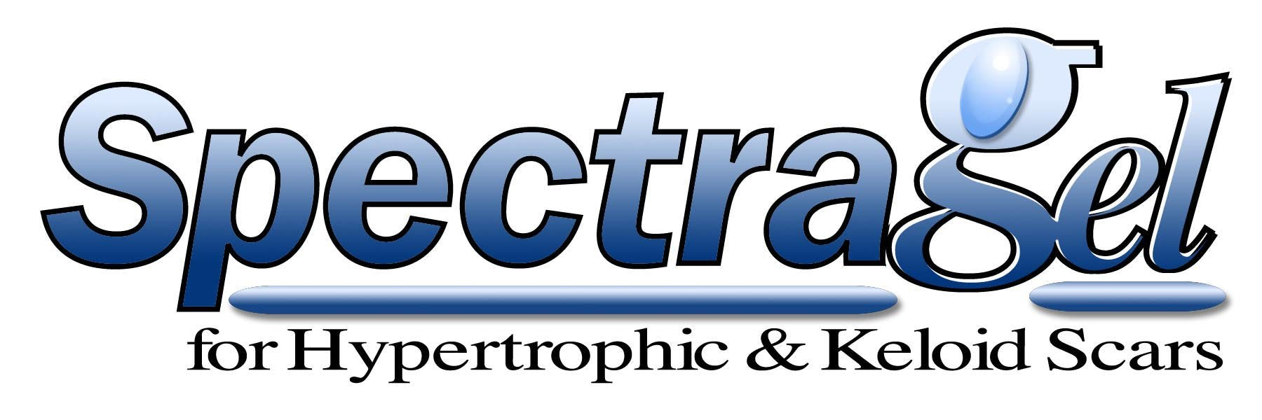 SpectraGel 10g tube clear gel for discreet facial scar treatment.