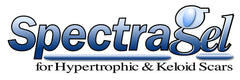 SpectraGel 10g tube clear gel for discreet facial scar treatment.