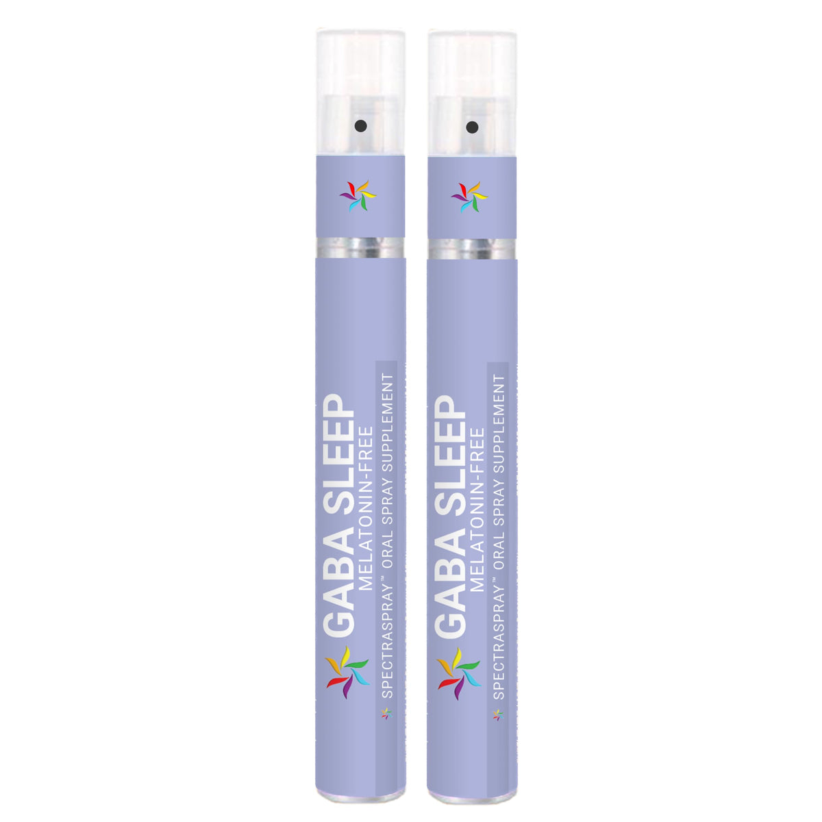 SpectraSpray melatonin-free sleep bottle pour demonstrates easy dosing for a restful night.