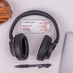 Speed Labs cinnamon energy gum in use during a study session.