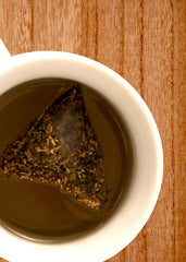 SpeedyVite Blood Lifeboost Tea label close-up emphasizing herbal blend