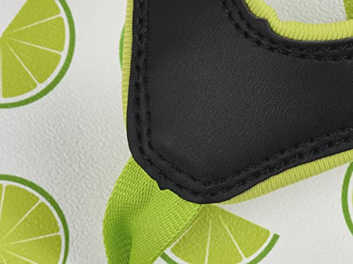 EVA cushioned midsole on Spenco Yumi Fruitopia Limes delivers soft cushioning