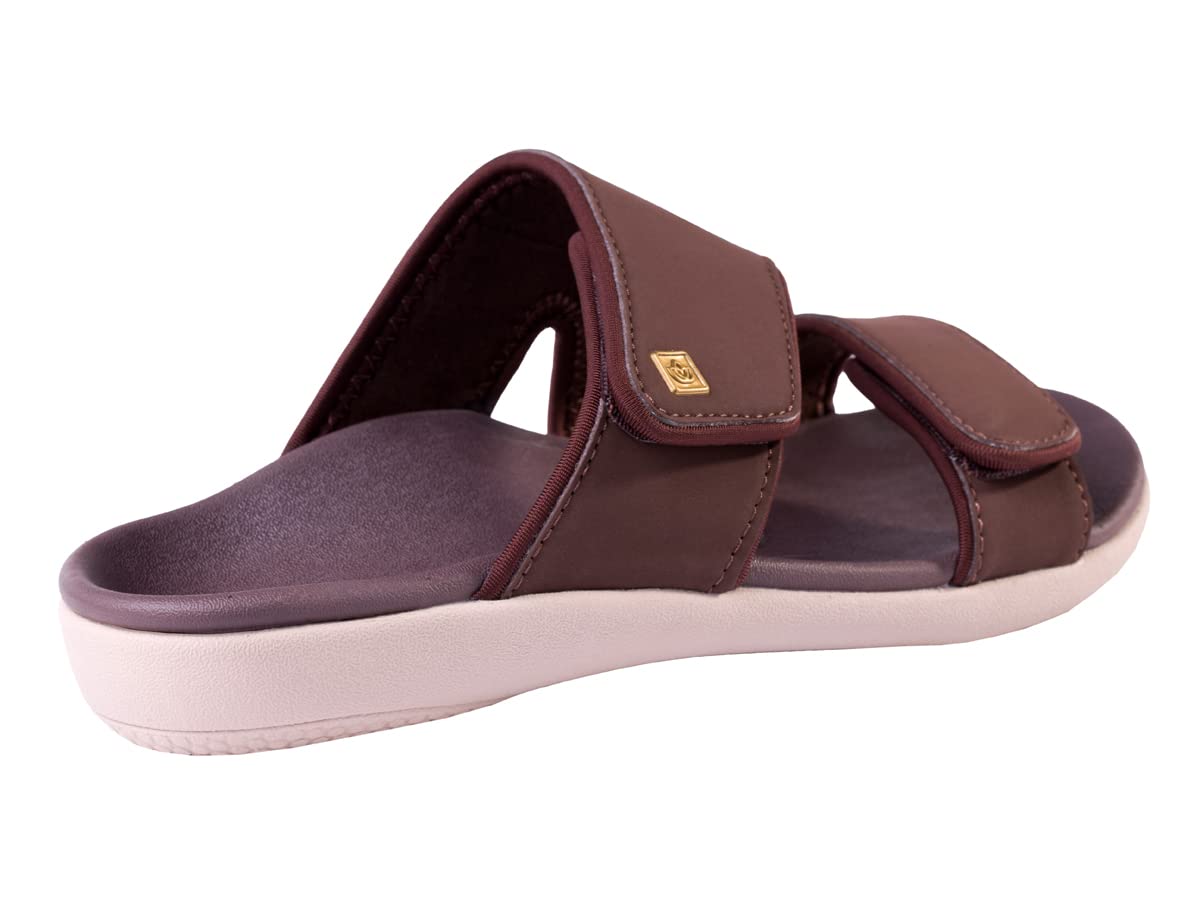 Spenco Kholo Nuevo slide sandal with adjustable upper for a customizable daily fit.