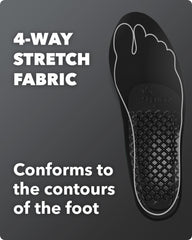 Spenco Rx Arch Support full-length coverage from heel to toe