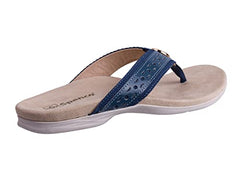 Spenco Starboard Bluestone outsole grip for confident steps on varied surfaces.