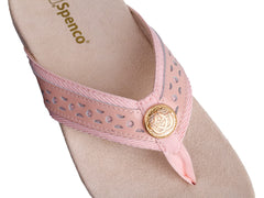 Spenco Starboard pale blush casual-walk ideal for everyday outfits.