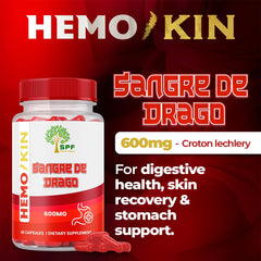 SPF Natural Products HemoKin package information shows directions