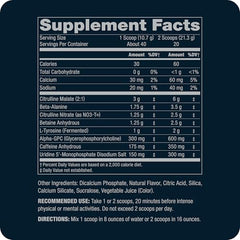 Spike Igniter CherryBerry bottle side-label showing ingredient blend for endurance.