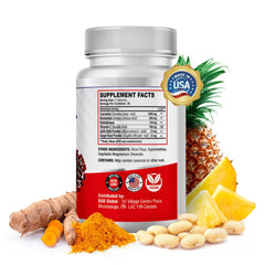 Spike Protein Detox vegan and gluten-free badge with clean design.