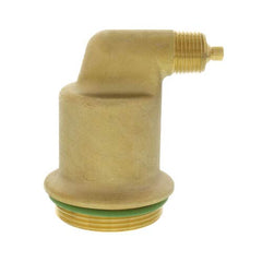 Spirotherm vent head Jr series angle view highlights easy installation compatibility.