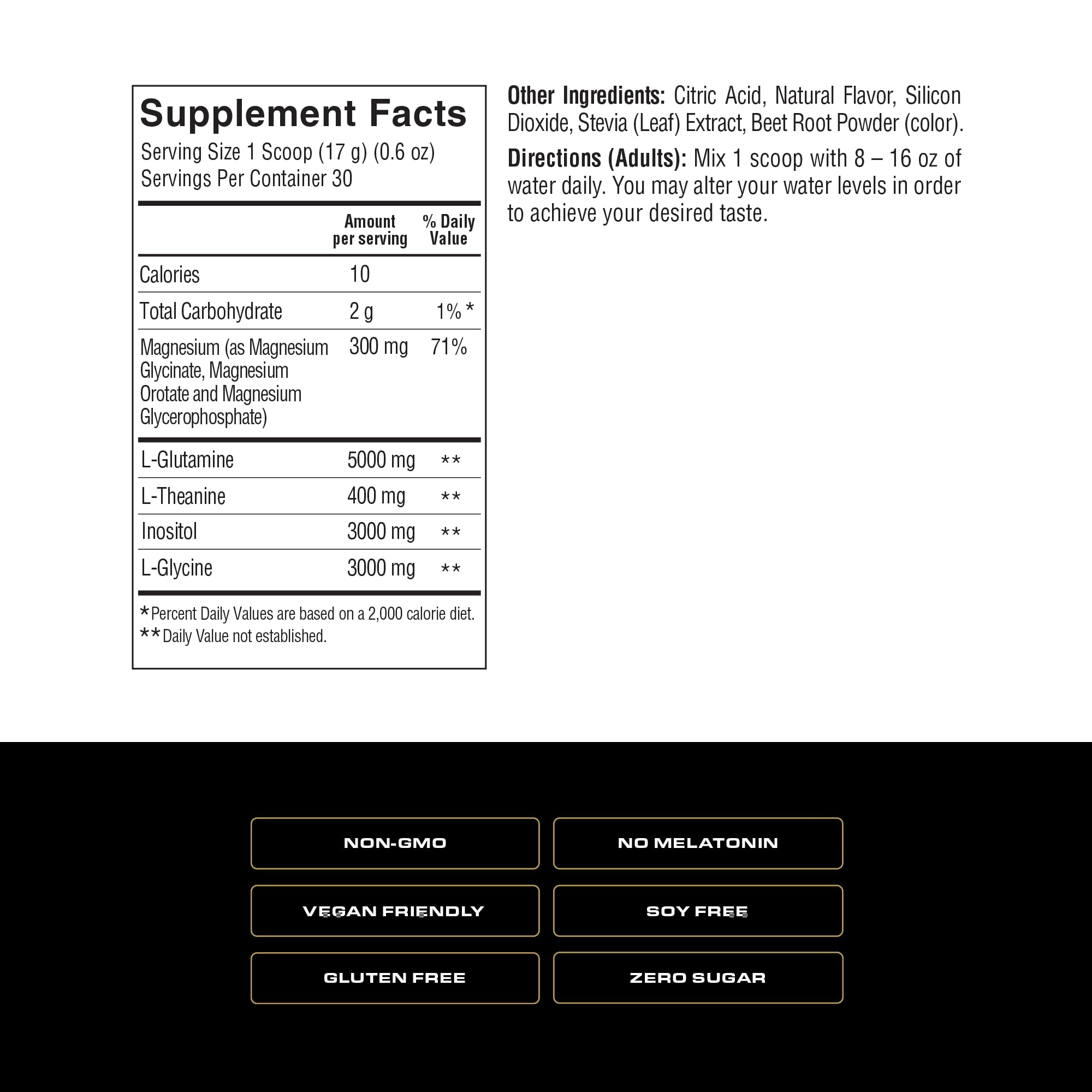 Spoken Nutrition Sleep Builder logo conveys brand trust and quality.