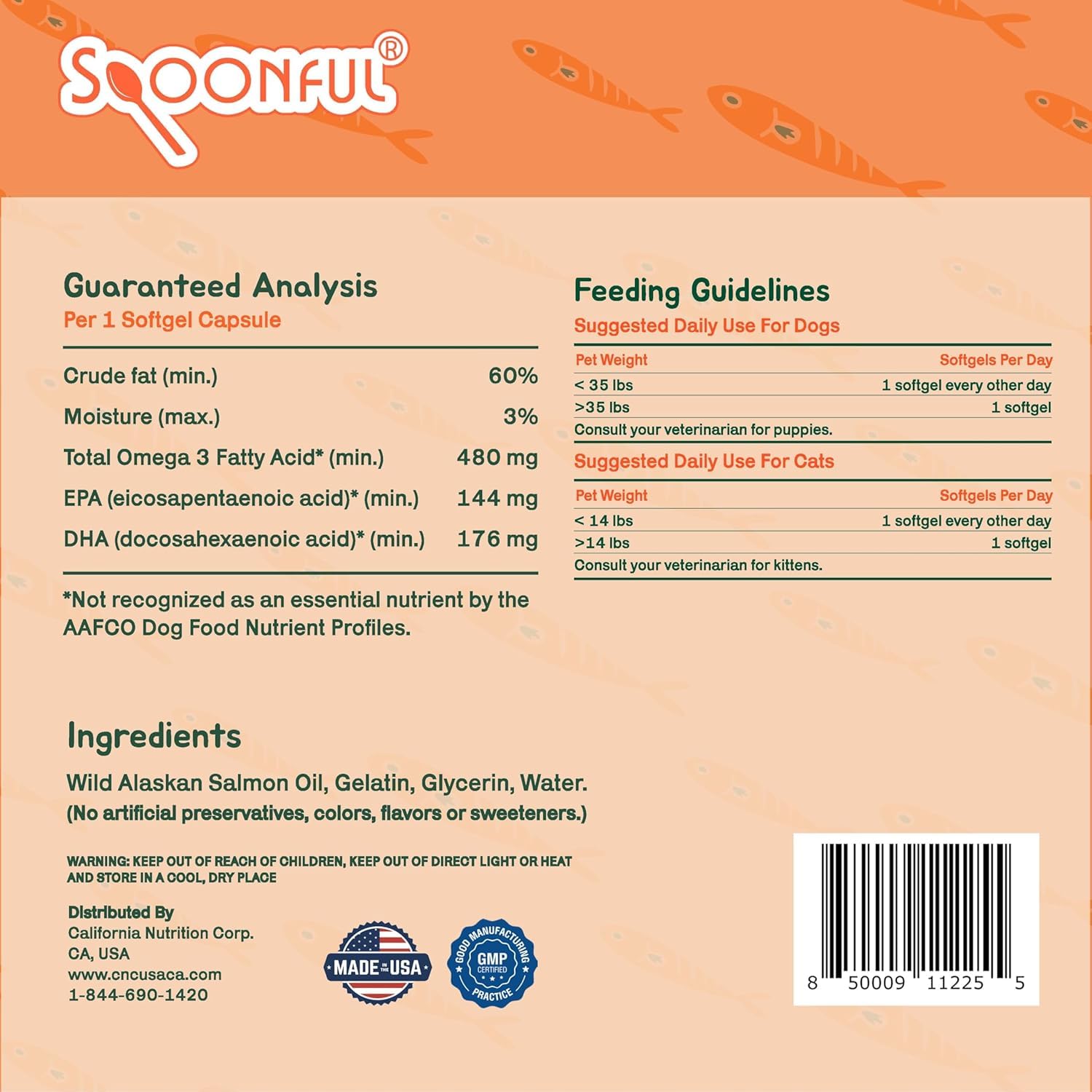 Spoonful Salmon Squeeze blister packaging protects freshness