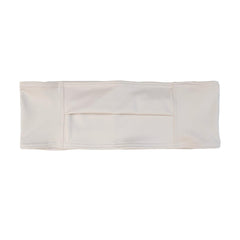 Spoonie Threads Double Pocket Belt abdominal access opening demonstration.