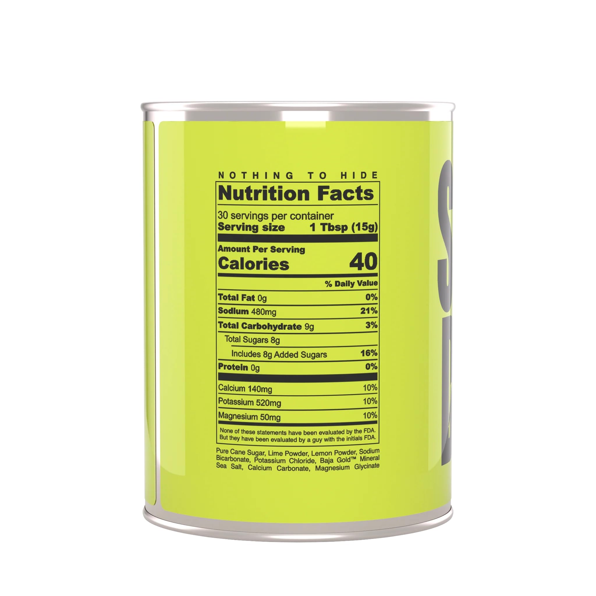 Sport Drink real-fruit flavor powder with sparkling lemon-lime taste