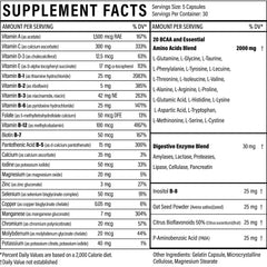 Sport Formula 99 label close-up shows raw vitamins and keto-friendly formula
