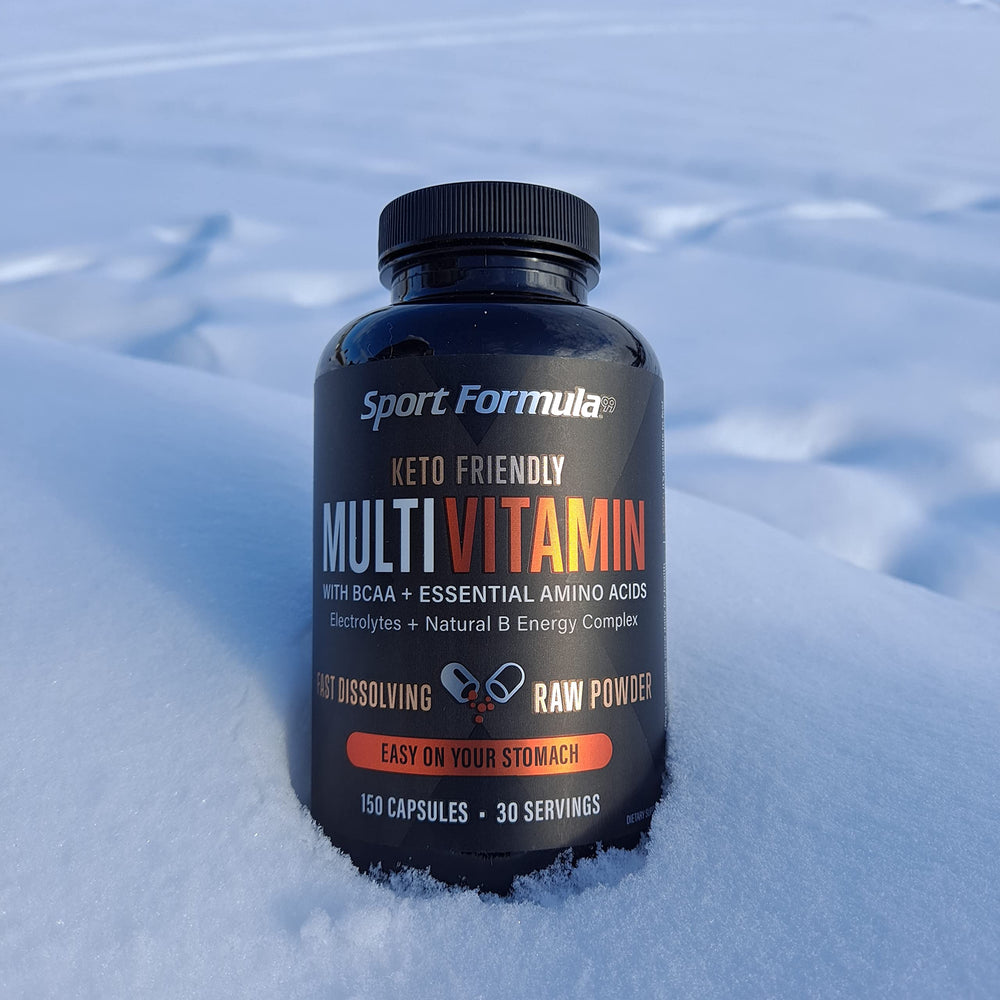 Sport Formula 99 powder dissolves fully for smooth, preservative-free intake