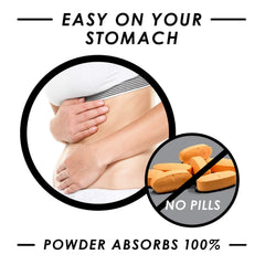Sport Formula 99 scoop beside tub illustrating easy daily dosing.