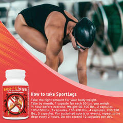 SPORTLEGS packaging in travel-ready box for on-the-go training.