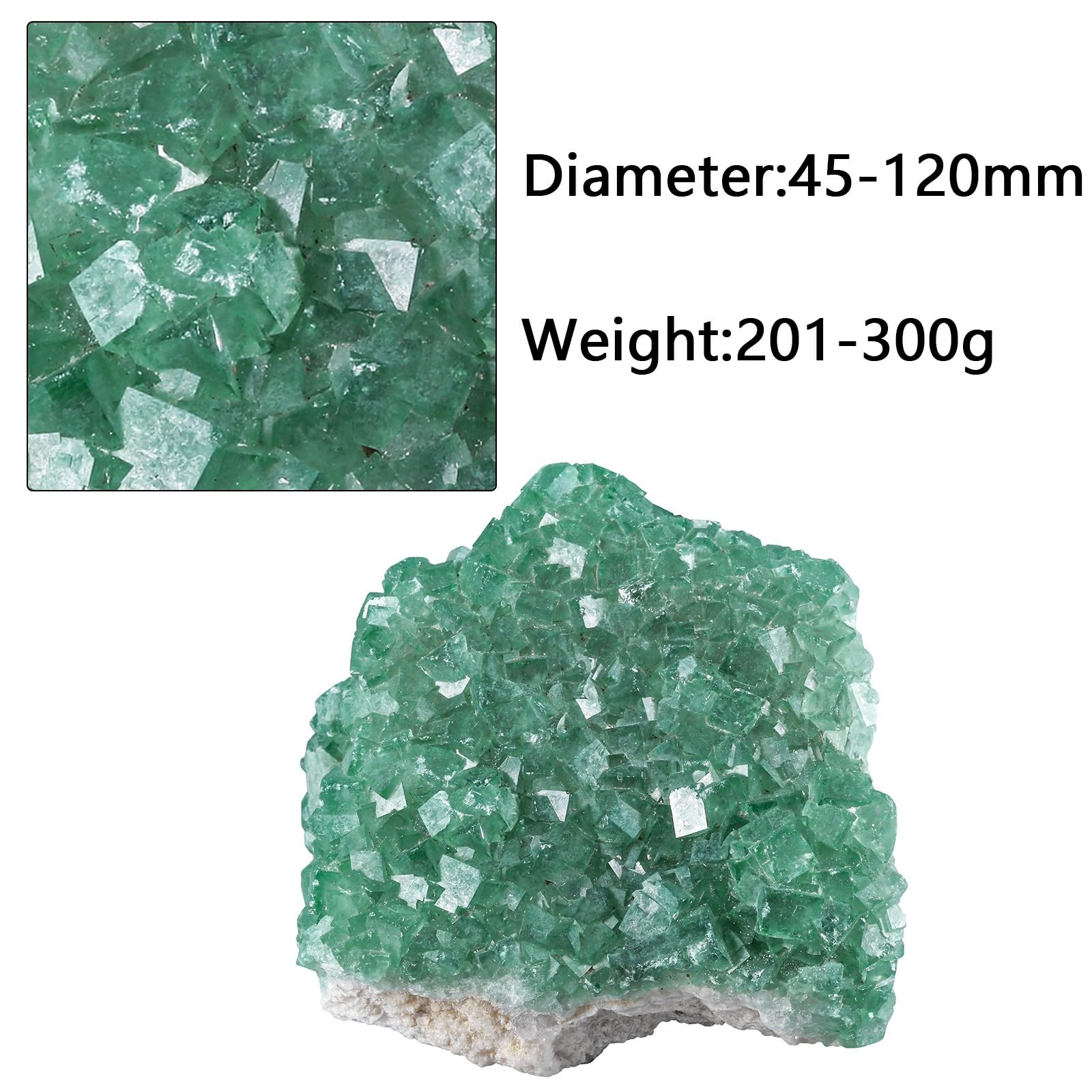 Sportmusies raw green fluorite crystal closeup shows natural texture and color.