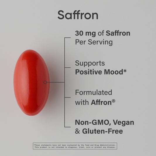 Affron saffron extract close-up highlights high-quality 3.5% Lepticrosalides.