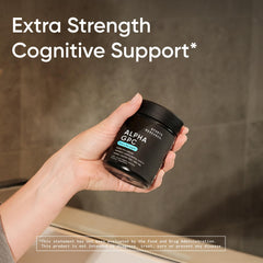 Sports Research Alpha GPC shows non-GMO and gluten-free formulation.