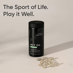Sports Research Coconut MCT Oil USA-made badge on label.