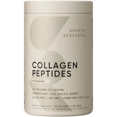 Sports Research Collagen Peptides packaging for daily smoothie use