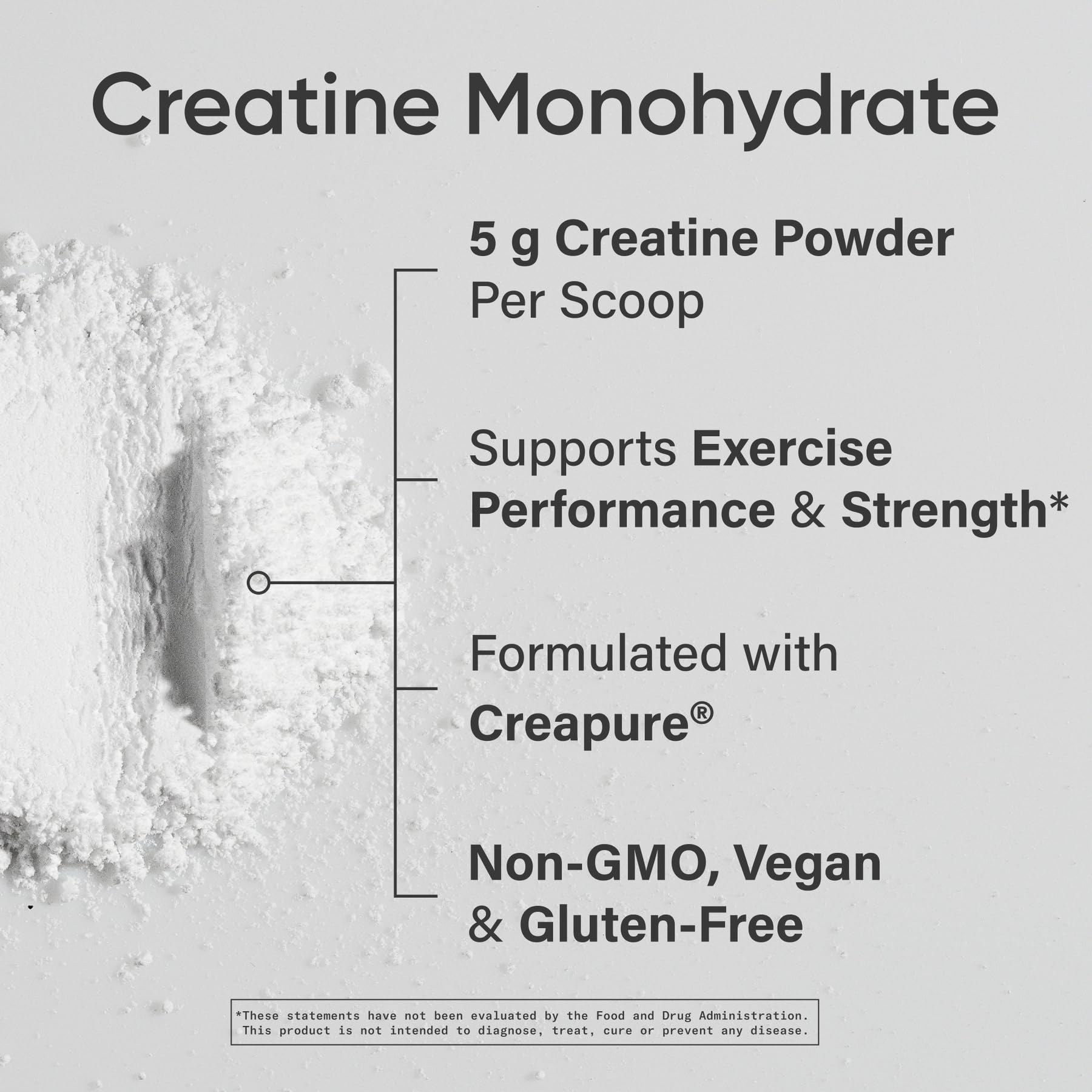 Sports Research creatine monohydrate jar 450 g with clear label