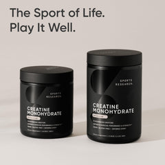 Sports Research product label confirms Non-GMO and Informed Sport quality.