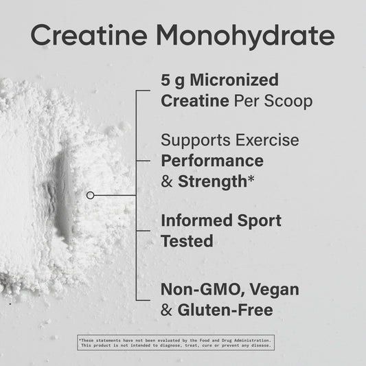 Sports Research Creatine Monohydrate scoop for precise 5 g servings during workouts.