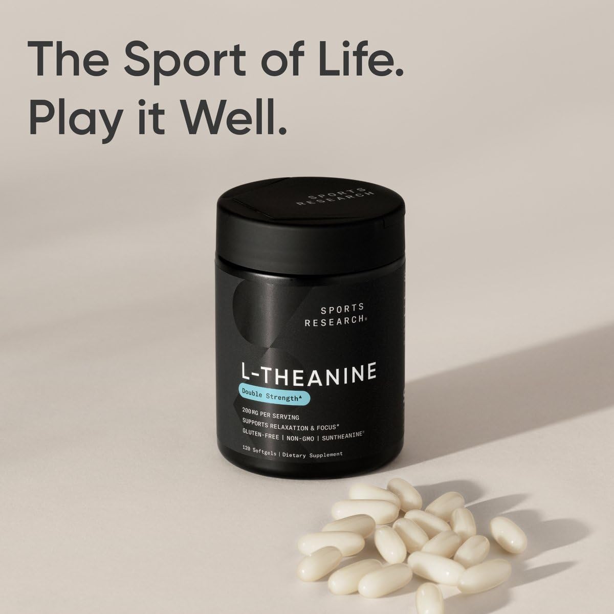 Sports Research Daily focus and relaxation visual suggests a seamless routine.