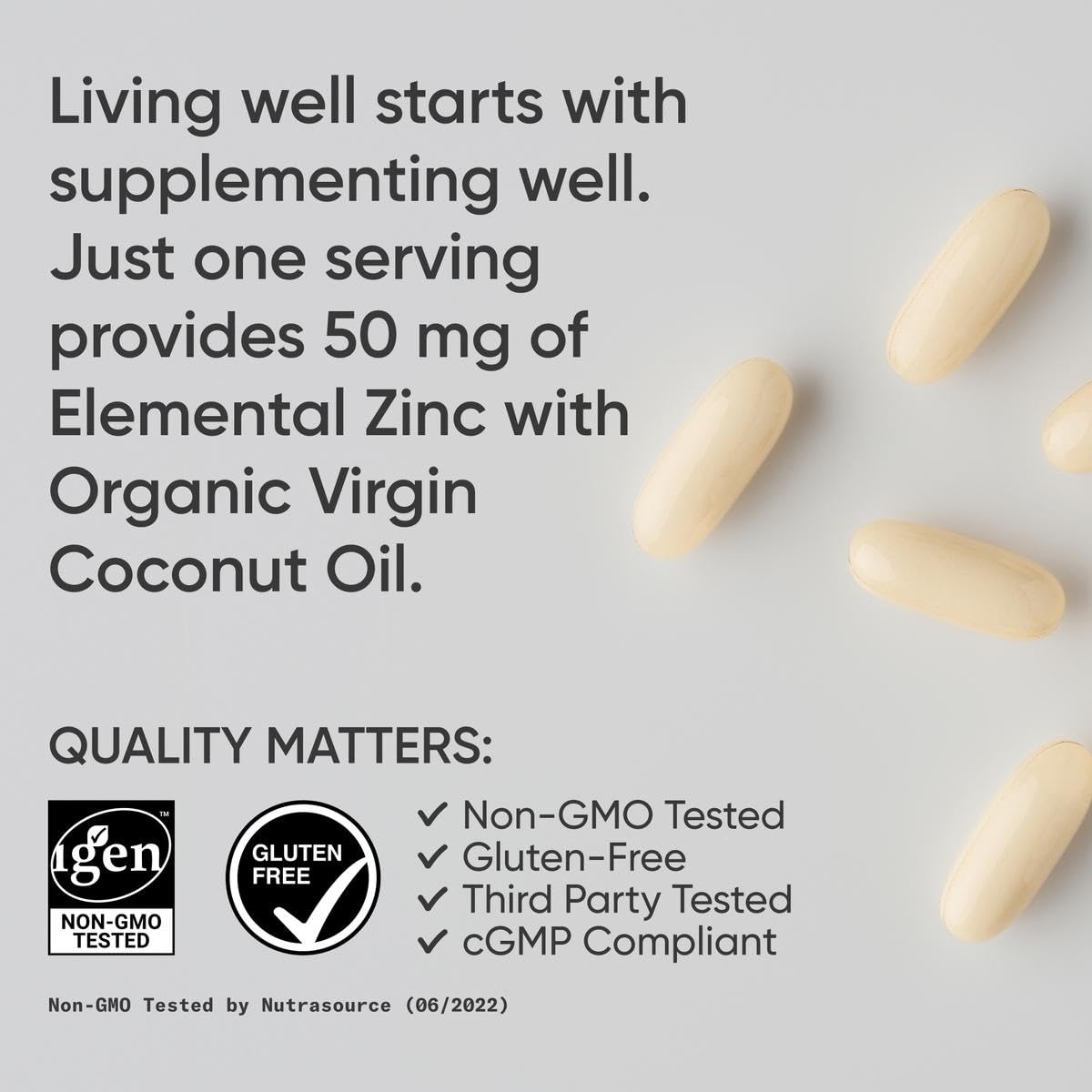 IGEN non-GMO verified label indicating quality testing.