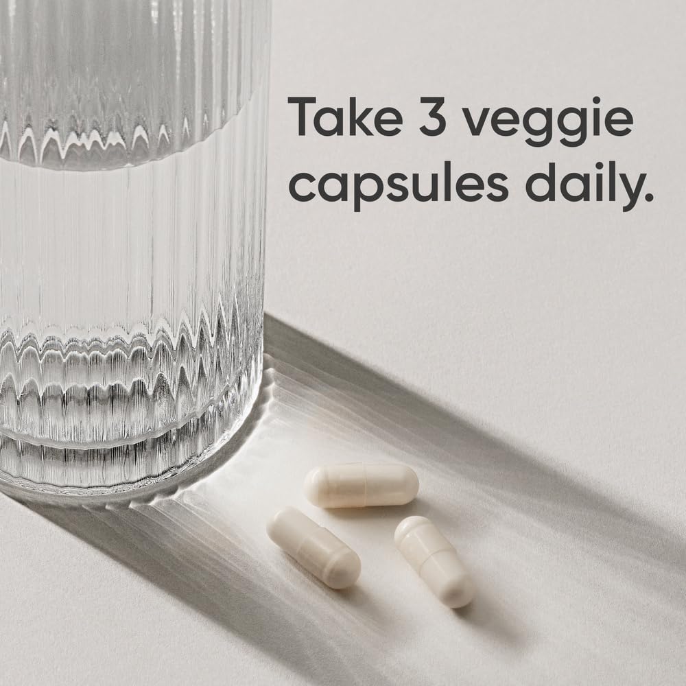 Sports Research Magtein bottle back label notes non-GMO and gluten-free ingredients