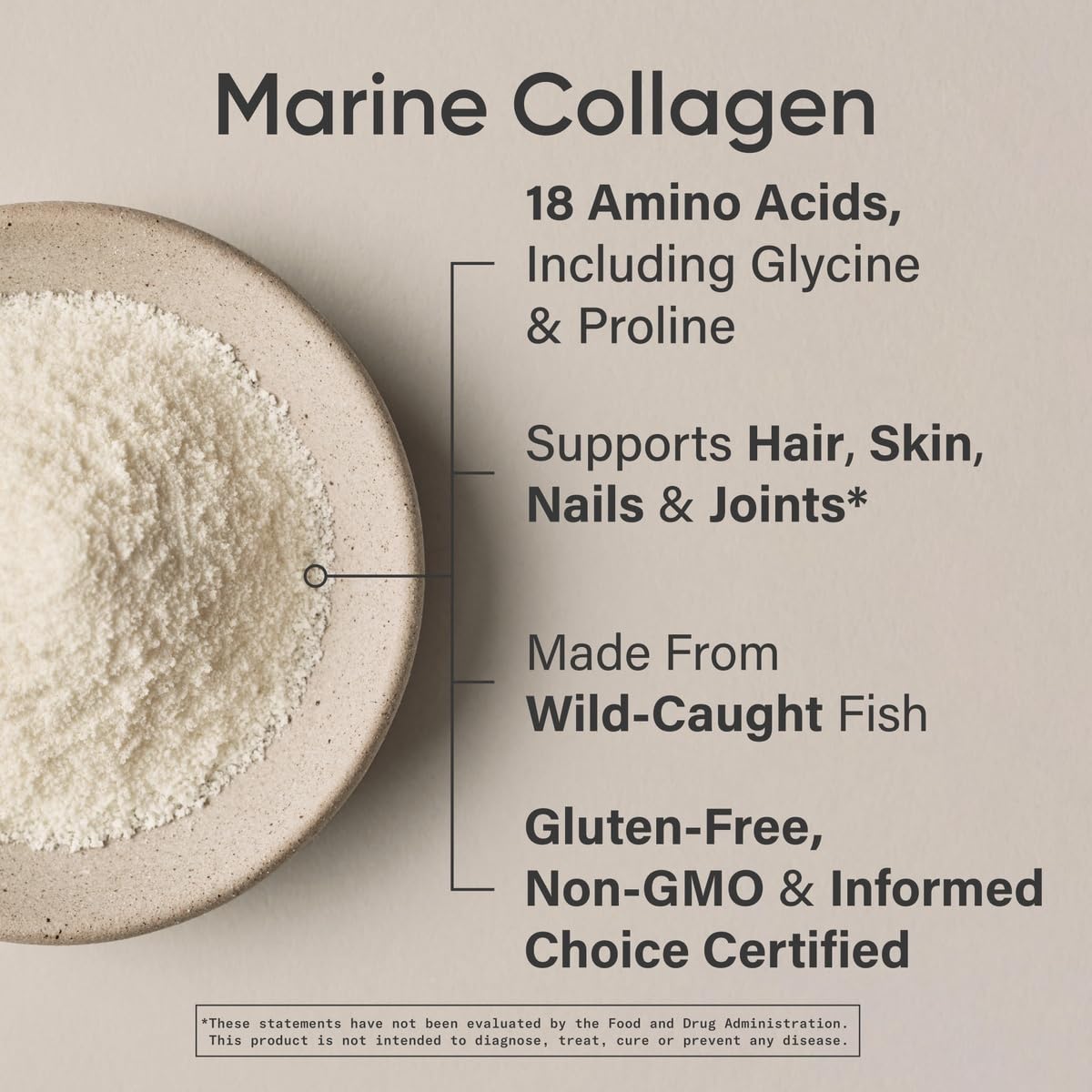 Sports Research Marine Collagen Peptides stirred into coffee for a quick morning boost.