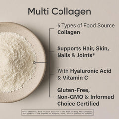 Sports Research Multi Collagen dissolving in tea for quick mixing