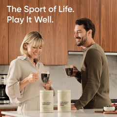 Sports Research Multi Collagen in a smoothie with creamy texture