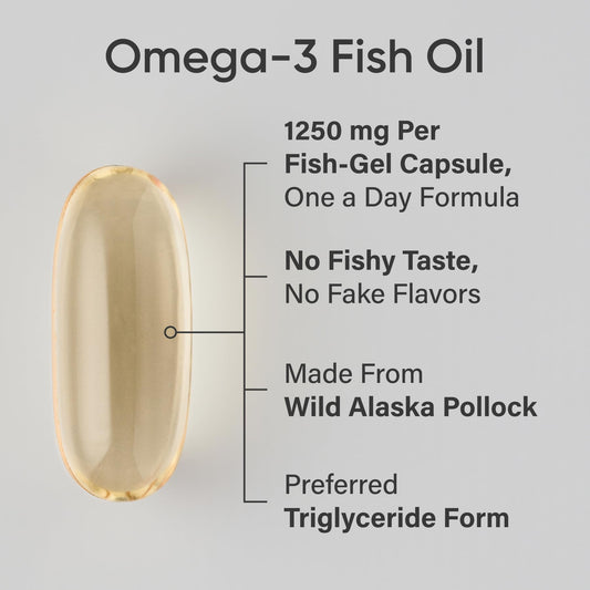 Sports Research Omega-3 softgels closeup highlighting easy to swallow capsules