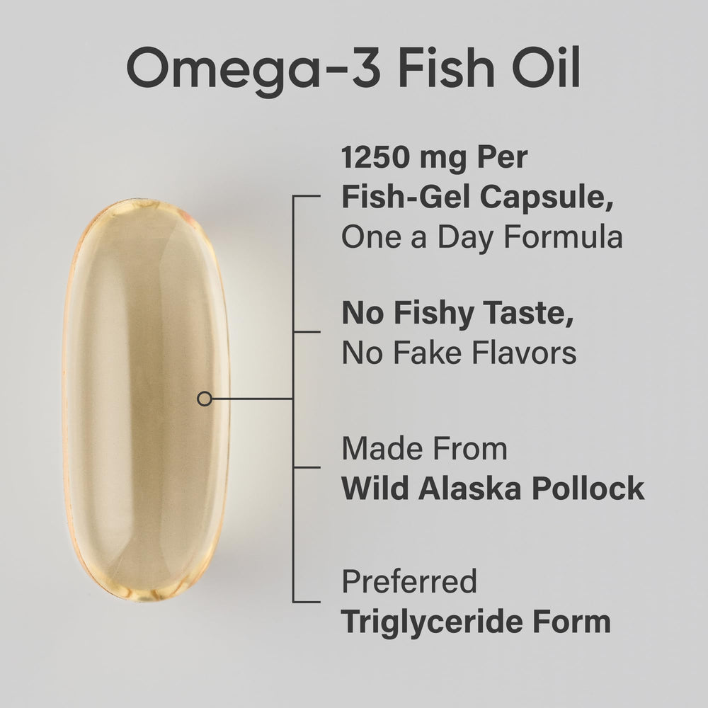Sports Research Omega-3 softgels close-up for easy daily intake