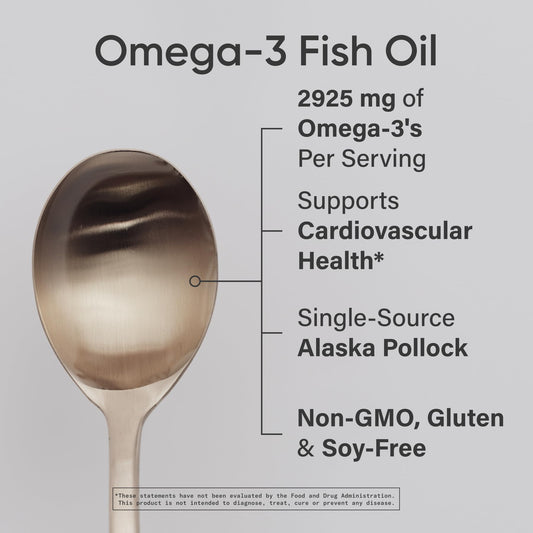 Sports Research Omega-3 wild-caught pollock oil emphasizes purity and flavor