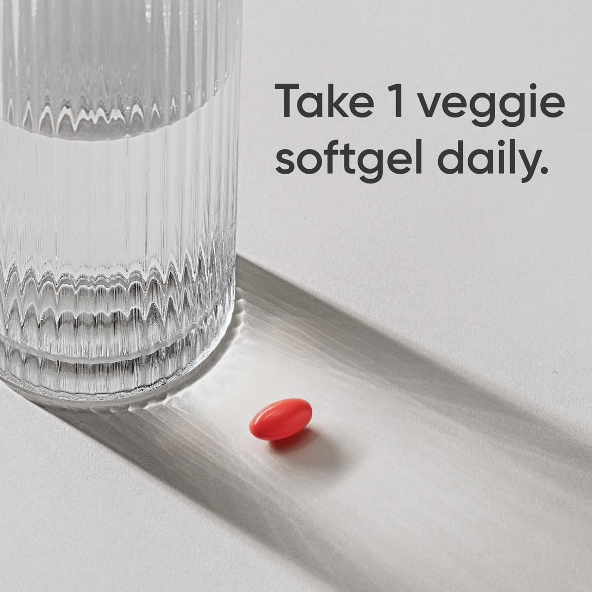Sports Research plantgel capsules close-up highlighting vegan, carrageenan-free formula for plant-based supplementation.