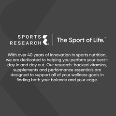 Sports Research Whey Protein Isolate vanilla servings pack emphasizes 26 servings per bag