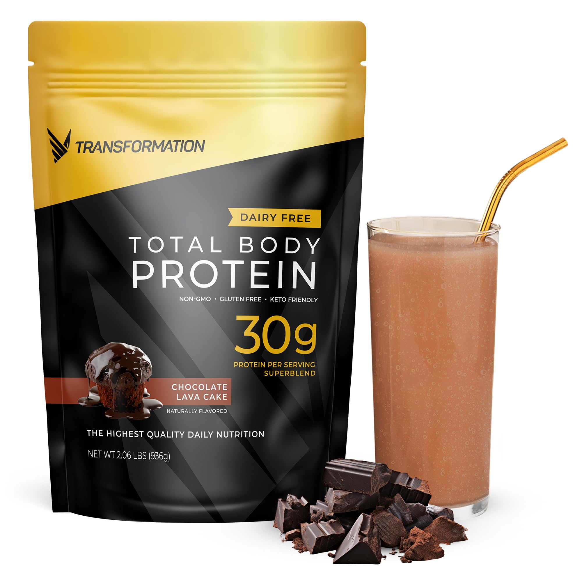 SPR BODY Transformation Protein Super Blend chocolate tub – creamy post-workout shake option