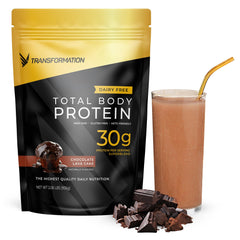 SPR BODY Transformation Protein Super Blend chocolate tub – creamy post-workout shake option