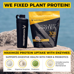 SPR BODY Transformation Protein Super Blend MCT oil and collagen highlight for energy and joint support