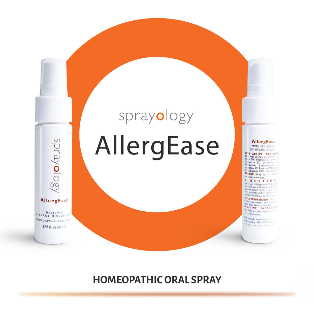 Sprayology AllergEase bottle top close-up for precise dosing