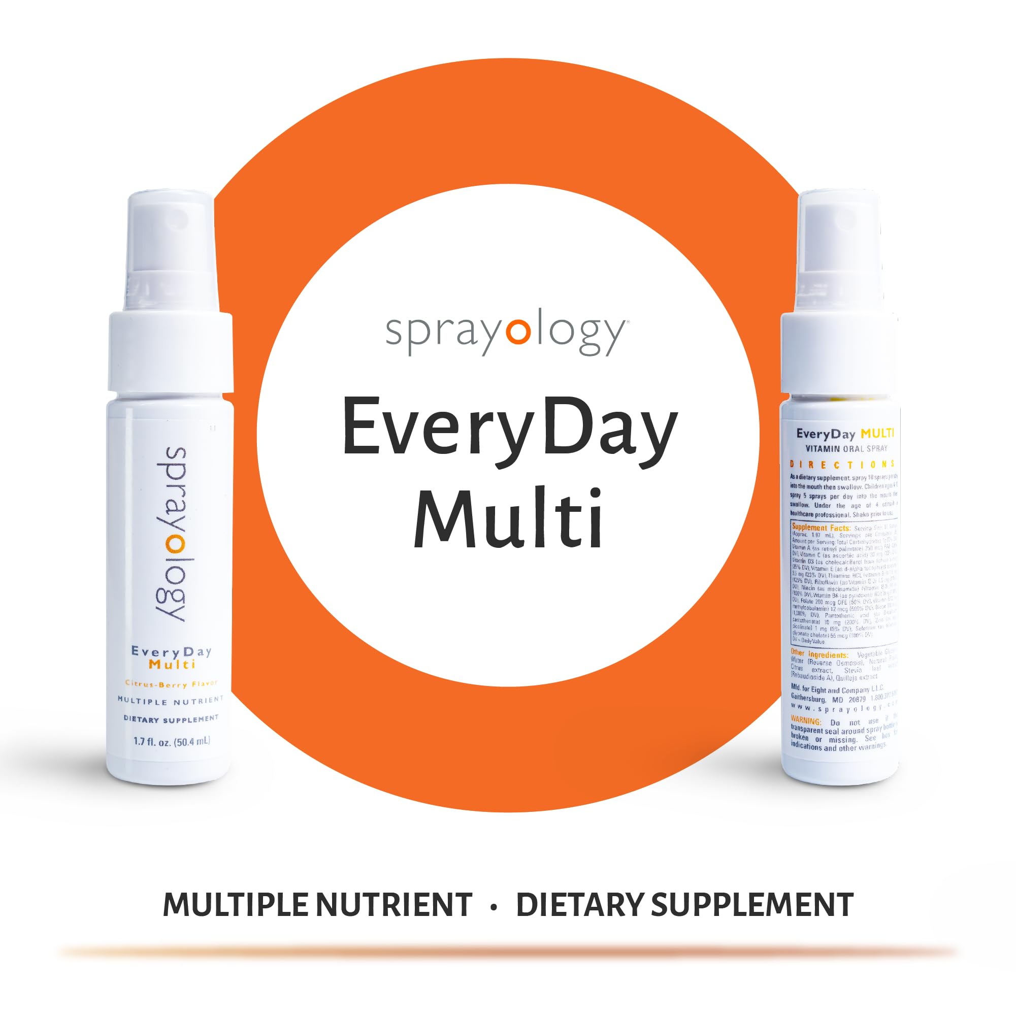 Sprayology Everyday Multi Spray pump close-up for quick dosing.
