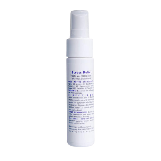 Sprayology StressRelief under-tongue spray shows fast-acting mood support
