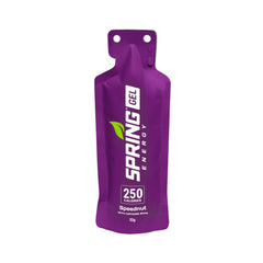 SPRING Speednut caffeine gel pack for quick energy during runs.